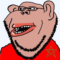 amerimutt aryan ear flag:morocco glasses king_mohammed_vi looking_to_the_left meta:countrywars morocco mutt obese stubble subvariant:impish_amerimutt variant:impish_soyak_ears // 1025x1025 // 42.2KB