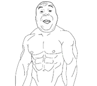 bald buff closed_mouth eyebrows forehead_lines lips muscles muscular_male no_glasses no_stubble nose swolesome template transparent_background variant:alicia // 1056x937 // 70.7KB