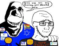 'toss artist:soyia_agent college_board incomprehensible_woahjack israel jewish_nose kike lgbt school subvariant:hornyson transgender_flag variant:cobson variant:soyak // 1918x1507 // 343.5KB