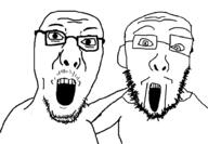 glasses hugging open_mouth stubble variant:unknown // 1000x695 // 26.6KB