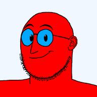bald closed_mouth cool ear gem glasses happy nose smile stubble variant:weirdpenis // 900x900 // 16.6KB