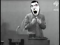 adolf_hitler bald bbc clitter glasses hair irl irl_background mustache nazism race stubble subvariant:hornyson variant:cobson video // 480x360, 20.9s // 1.1MB