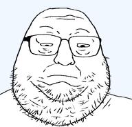 bald fat forehead_lines glasses melting stubble variant:unknown // 803x768 // 52.4KB