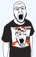 ahegao angry animal arm blender blender_(software) cat clothes glasses marsey open_mouth queen_of_spades rdrama soyjak stubble tattoo variant:cobson variant:tewi // 357x563 // 54.5KB