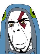 cod_of_war costume fish glasses god_of_war kratos scar skin smile stubble subvariant:modern_cobson tattoo variant:cobson yellow_eyes // 775x1050 // 48.5KB