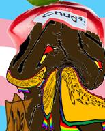 KILL_YOURSELF_CHUD4 apple award chud4 clothes faggot flag foodjak hair hat kike nigger pedophile slopjak smile smug soyjak subhuman tranny variant:chudjak // 640x800 // 507.1KB