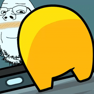 among_us animated blush glasses smile soyjak stubble variant:gapejak video_game // 426x297 // 253.7KB