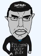 billions_must black_shirt cap closed_mouth clothes eyebrows glasses grey_skin hat lips roblox subvariant:pol_face variant:chudjak // 431x578 // 95.0KB
