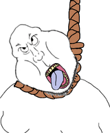 ack ack! artist:chauvin bald eyes gums looking_up nose open_mouth rope subvariant:meximutt_front suicide template tongue variant:meximutt // 655x785 // 127.7KB