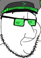 arrow clothes glasses hat series:arrow_police smirk stubble variant:smugjak // 554x772 // 50.4KB