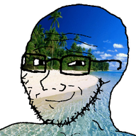 animated beach ext=gif fast glasses palm_tree sea smug stubble tropical variant:soyak white_background // 724x611 // 982.3KB