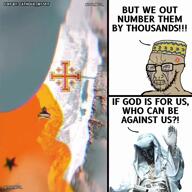 baldwin_iv beard christian_cross christian_gemerald christian_identity christianity crying edit ext=mp4 glasses islam jerusalem muslims pisslam stubble tiktok variant:cryboy_soyjak video // 720x720, 31.3s // 2.5MB