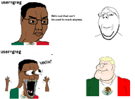 4soyjaks aryan brown_skin flag:mexico greg_(user) meta:namefags stubble subvariant:mexiaryan subvariant:waow subvariant:wholesome_soyjak variant:chudjak variant:gapejak variant:meximutt variant:soyak white_skin // 1083x795 // 172.0KB