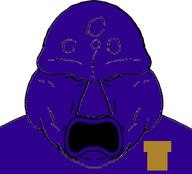 angry badge bald black_eyes creepy distorted evil fat five_nights_at_freddy's lips looking_at_you obese ominous open_mouth purple_guy purple_lips purple_skin shirtless soyjak subvariant:rupturing_trevorcreature transparent transparent_background variant:disgusting_trevorcreature white_pupils william_afton // 786x712 // 76.1KB