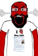 621 1023 1853 1892 1918 1939 1940 1987 2010 angry arm auto_generated beard clothes country glasses may may_28 open_mouth red soyjak steam subvariant:science_lover text variant:markiplier_soyjak wikipedia // 1440x2096 // 622.6KB