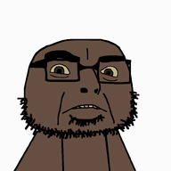 bald brown_eyes glasses looking_at_you meta:namefags nigger olgol_(spadedfaggot) rotten_teeth shitskin stubble variant:cobson yellow_sclera yellow_teeth // 800x800 // 20.5KB