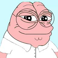 amphibian clothes family_guy frog glass nas:pepe pepe_the_frog peter_griffin skin smile // 1000x1000 // 101.0KB