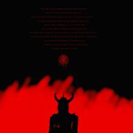 admin_6 black_background blood crown dark_skin demon demon_horns demonic evil evil_intentions fire horn mark_of_the_beast niggerjak ominous red red_background satan satanic satanism smile soylitics swedecus_20 teeth teeth_showing vantablack_skin variant:gapejak // 2560x2560 // 355.5KB