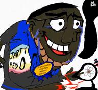 animated award bloodshot_eyes crying distorted ext=mp4 happy happy_merchant jartyfail jartykike jartynigger jartypedo meta:ai_generated smile talking teeth trend:jartycuck trend:slopjak variant:chudjak video // 640x592, 5.3s // 1.0MB