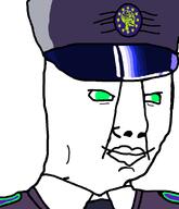 europe european_union glasses_off green_eyes pan_europe police police_hat police_officer police_uniform psycho psycho_patrol_r smile variant:chudjak white_shirt // 800x930 // 59.3KB