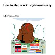 Warrior-Z(user) afghanistan asian batman bbc bnwo commie communism faggot flag flag:afghanistan flag:india flag:iraq flag:norway flag:transgender_pride_flag fnf friday_night_funkin' gay hammer_and_sickle iraq islam kratos meta:revjak mudslim mudslime name_tag nigger norway pajeet pisslam queen_of_spades red_star revjak rule34 shitskin slopjak speech_bubble speech_bubble_empty stinky subvariant:mexiaryan sweating taliban text tranny trans variant:meximutt // 1280x1280 // 291.1KB
