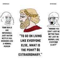 bloodshot_eyes crying glasses nordic_chad open_mouth soyjak stubble text variant:soyak wojak // 1080x1080 // 114.1KB