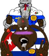 2soyjaks ahegao award badge black_eye clothes communism cuba cuba_vs_puerto_rico euromutt fidel_castro flag:cuba flag:palestine flag:russia glasses hammer_and_sickle hat islam meximutt mustache obsession palestine peace_sign rape russia sex shitskin soviet_union star subvariant:euromutt subvariant:mexiwhore tattoo text variant:markiplier_soyjak variant:meximutt vatnik // 788x893 // 509.9KB