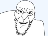 happy smile subvariant:not_angry_soyjak template variant:angry_soyjak white_skin wholesome // 1600x1196 // 40.0KB