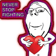 arm bald eyebrows glasses glowing hand heart holding_heart holding_object looking_at_you meta:not_a_fucking_duplicate never_stop_fighting nipple nose outline remastered smile stubble subvariant:wholesome_soyjak teeth template text transparent_background variant:gapejak white_skin wrinkles // 1000x1000 // 258.7KB