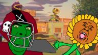 plant plants_vs_zombies plants_vs_zombies_garden_warfare plants_vs_zombies_garden_warfare_warfare_2 sunflower variant:bernd variant:cobson zombie // 1280x720 // 1.0MB