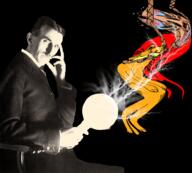 flag:albania garf_(user) garfield nikola_tesla rope serb serbia subvariant:brunetto variant:bernd // 1400x1260 // 1.5MB