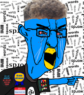 acne award beak bloodshot_eyes blue_skin booger clitty_leakage clittycel clothes crying donald_trump ear esl gigachud_xx(namefag) glasses hair hello_my_name_is_(sticker) kid meta:namefags mutt nose pointing subvariant:chudjak_seething swastika twitter twitter_immigrant variant:chudjak wordswordswords x_(social_network) xitter xitter_immigrant zoomer_hair // 917x1027 // 668.6KB
