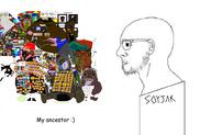 award chud_(boorufag) chud_(soybooru) jartycuck nigger shitskin slopjak soyjak tranny variant:soyak // 991x633 // 392.1KB