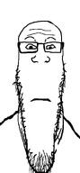 closed_mouth distorted front_facing glasses long_face neutral soyjak stretched stretched_mouth stubble subvariant:neutralplier template variant:markiplier_soyjak // 600x1300 // 21.9KB
