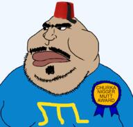 astrofene_(namefag) brown_skin churka crimean_tatar meximutt moustache // 888x849 // 190.6KB