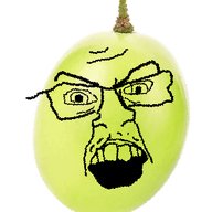 food fruit grape objectsoy open_mouth series:fruiterz! soyjak stubble variant:feraljak // 416x626 // 241.1KB