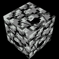 3d 5soyjaks angry animated cobblestone glasses minecraft open_mouth pun rock soyjak stubble variant:cobson video_game // 264x264 // 534.6KB
