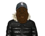 big_shaq black_skin cap clothes hat puffer_jacket variant:alicia // 882x715 // 301.3KB