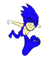 animated closed_mouth foot full_body glasses naked nsfw penis running sega small_penis smile smug sonic_(series) sonic_the_hedgehog soyjak stubble variant:soyak video_game // 808x942 // 53.0KB