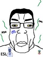 award clean_shaven discord discord_logo_facial_mark esl facial_mark map_(pedophile) no_stubble pedophile series:esl_pedo_league shaved stink_lines subvariant:chudplier template variant:chudjak variant:markiplier_soyjak yellow_sclera // 600x800 // 30.5KB