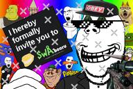 SwaggersWithAttitude advertisement amphibian brainrot cigarette dog doge frog gnome illuminati invitation invite mlg morshu nas:pepe no_scope obey_hat pepe pepe_the_frog pingas sanic sega shooting shrek skibidi_toilet sniper_rifle snoop_dogg sonic sonic_(series) sonic_the_hedgehog subvariant:cobson_front subvariant:mexiaryan subvariant:wholesome_soyjak swabooru trollface variant:a24_slowburn_soyjak variant:cobson variant:gapejak variant:impish_soyak_ears variant:markiplier_soyjak variant:meximutt variant:nojak variant:unknown weed weegee ytp // 1200x800 // 864.1KB