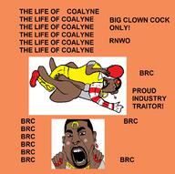 album_cover big_ronald_cock clown kanye_west music nsfw parody ronald_mcdonald sex variant:cobson // 1264x1260 // 98.6KB