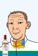 1864 arrow bottle bow closed_mouth clothes ear flag flag:kirov_oblast hair kirov_oblast neutral oblast russia smirnoff soyjak text track_suit transparent transparent_background variant:kuzjak vodka white_skin // 810x1192 // 154.9KB