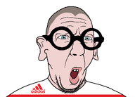 adidas balding big_ears blue_eyes clothes crooked_teeth ear eyes_like_the_o-o-cean flag:poland glasses gray_hair grey_hair hair kurwa lips nas:tyrone open_mouth orange_hair pink_lips polack poland red_shirt slavic soyjak stubble teeth transparent_background variant:slatejak white_shirt white_skin // 1250x900 // 86.2KB