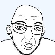 bald beard closed_mouth cuckjeet ear glasses incel lips male stubble template transparent_background ugly variant:cuckjeet wrinkles // 470x470 // 7.9KB