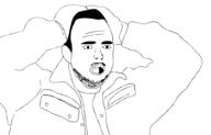 arm breaking_bad clothes ear hair hand jesse_pinkman mustache open_mouth soyjak stubble variant:unknown // 1009x644 // 86.8KB