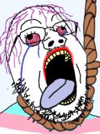 ack bloodshot_eyes purple_hair rope tranny variant:gapejak // 580x773 // 383.0KB