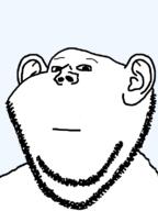 closed_mouth ear neutral soyjak stubble variant:impish_soyak_ears // 598x800 // 15.5KB