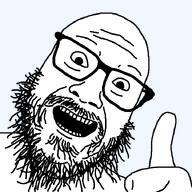 beard edmund_mcmillen glasses hand meta:requests mewgenics nuvariant smile soyjak teeth template thumbs_up variant:norrisjak white_skin // 720x720 // 26.4KB