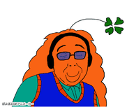 4chan byonbyon closed_mouth clothes eyebrows female glasses hair headphones meta:namefags orange_hair orange_skin poyopoyo subvariant:scott tinted_glasses tqqt_(user) transparent_background variant:alicia vest // 400x319 // 237.3KB